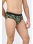 Erkek Pamuk 3lü Desenli Likralı Slip 40121 2