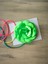Kolye/choker Kolye/bağcıklı Saten Gül Kolye (Neon Yeşil) 4