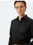Slim Fit Gömlek Uzun Kollu Yarım Italyan Yaka Pamuklu 1