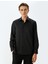 Slim Fit Gömlek Uzun Kollu Yarım Italyan Yaka Pamuklu 3