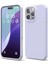 iPhone 16 Pro Max Kılıf Antibakteriyel Esnek Soft Parmak İzi Yapmaz Liquid Silikon - Lila 1