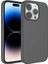 Apple iPhone 14 Pro Max Kılıf Sıvı Teknolojili Silinebilir Sert Kılıf Yumuşak Dokulu ve Magsafeli Gravita Premium Kapak Kapak 1
