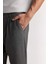 Antrasit Pantolon Tailored Regular Fit Normal Kesim Düz Paça Cepli D3704AX24AU 5