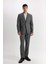 Ceket Yaka Düğmeli Blazer Ceket D6093AX24AU 2