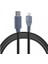 Type-C To Mikro USB Kablosu USB Tip C - Mikro USB Otg Kablosu Erkek - Erkek Şarj Veri Iletimi 1 Metre Kablo ZR797 1