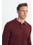 Standart Fit Normal Kesim Polo Yaka Triko Kazak 4