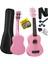 UKX-901PK Pembe Soprano Ukulele (Askı Çanta Metod Pena) 1