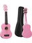 UKX-901PK Pembe Soprano Ukulele (Askı Çanta Metod Pena) 2