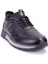 DMA08-1041 Siyah Ortopedik Günlük Erkek Deri Ayakkabı 1