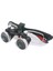 Hiperlupa ST695 Dereceli Cam Takılan Doktor Gözlük 2-5x Metal Çerçeve Loupe Büyüteçli Dişçi Gözlüğü 5
