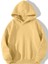 Çocuk Basic Hoodie Limon Sarısı 1