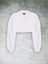 Alejandro Beyaz Crop Sweatshirt 3