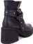 DZA07-8962278 Siyah Günlük Platform Topuklu Kadın Bot 4