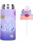 ， Çocuk Yalıtımlı Su Şişesi 12 Oz Paslanmaz Çelik Çift Duvar Yürüyor Su Şişesi Çocuk Su Şişesi Öğrenci Erkek Kız Bpa Içermeyen 1 Parça Pembe Unicorn) (Yurt Dışından) 1