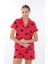 Kalp Baskılı Pamuk Pijama Takımı 4