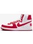 Terminatör High Sneaker White Red Lethar Hakiki Deri Erkek Günlük Spor Ayakkabı Beyaz Kırmızı 3