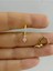 Arescollection Damla Pembe Zirkon Taşlı 1 Adet Helix Kıkırdak Kulak Memesi Uyumlu Halka Piercing Küpe 1