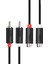 PB102-0500 2 Rca - 2 Rca Soket Kablo, 5 Metre 1