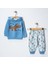 Tugilife Kapüşonlu Erkek Bebek Pijama Takımı 1