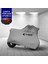 Ultra Shop Kymco Xciting 500İ R Motosiklet Branda Topcase Çanta Uyum Logolu Kumaş Penye Gri Motor Branda 1
