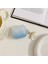 Airpods Pro 2 için Degrade Kabuk Tahıl Kutusu Yumuşak Tpu Anti Düşme Kare Kabuk Şekli Kolye Gökyüzü Kulaklık Kılıfı (Yurt Dışından) 2