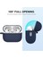 Apple Airpods Pro 2 için tooth Kalınlaşmış Silikon Damla Geçirmez Kanca Ile Koyu Kulaklık Kılıfı (Yurt Dışından) 2
