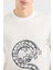 Pamuklu Slim Fit Bisiklet Yaka T Shirt Erkek T Shirt EM000009 AF10017 M0008 4