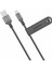 Elite Link Mfı 1.2m Dokuma Yıldırım 8pin USB Data Sync Şarj Kablosu, iPhone iPad Ipod Için-Gri (Yurt Dışından) 2