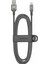 Elite Link Mfı 1.2m Dokuma Yıldırım 8pin USB Data Sync Şarj Kablosu, iPhone iPad Ipod Için-Gri (Yurt Dışından) 5