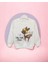 Kız Çocuk Parlak Taş Işlemeli Ponponlu Sevimli Geyik Baskılı Alt / Üst Sweatshirt Takım 2
