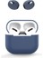Apple Airpods 3 için Taşınabilir Koruyucu Kulakiçi Kulak Ları İle Yumuşak Silikon Koruyucu Gece Yarısı Si Kulaklık Kılıfı (Yurt Dışından) 1