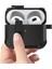 Apple Airpods 3 için Karbon Fiber Doku Manyetik Otomatik Kilit Tpu Kulaklık Kılıfı (Yurt Dışından) 2