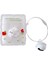 Apple Airpods için Şarj Lı 2016 2019 Kablosuz Şarj Lı Airpods 2019 Yumuşak Tpu Tavşan Tamı Zil Kolyeli Düşmeye Dayanıklı Koruyucu Kulaklık Kılıfı (Yurt Dışından) 1
