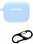 Airpods Pro 2 için tooth Yumuşak Silikon Koruyucu Anti Kayıp Toka İle Drop Proof Gök Si Kulaklık Kılıfı (Yurt Dışından) 1