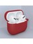 Apple Airpods 3 Red için tooth Koruyucu Silikon Karabina İle Kulaklık Kılıfı (Yurt Dışından) 2