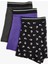 3'Lü Boxer Seti Slim Fit Kuru Kafa Baskılı Pamuklu 2