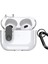 Apple Airpods 3 için Kilit Tamı Asılı Kancalı Şeffaf Kulaklık Kılıfı (Yurt Dışından) 1