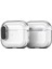 Apple Airpods 3 için Kilit Tamı Asılı Kancalı Şeffaf Kulaklık Kılıfı (Yurt Dışından) 2