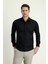 Uzun Kol Slim Fit Dar Kesim Non Iron Klasik Pamuklu Gömlek 2
