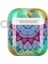 Apple Airpods için 2016 2019 Airpods Kablosuz 2019 Tpu Imd Desen Baskı Kordonlu Mandala Çiçekli Koruyucu Kulaklık Kılıfı (Yurt Dışından) 2