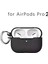 Airpods Pro 2 için Litchi Doku Koruyucu tooth Darbeye Dayanıklı Tpu Toka Kulaklık Kılıfı (Yurt Dışından) 2