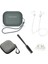 Airpods Pro 2 için 6'Sı 1 Arada Silikon Koruyucu + Anti Kayıp Halat + Saklama Kutusu + Fırça + Saat Bandı Tutucu + El Halatı Gece Yarısı İ Kulaklık Kılıfı (Yurt Dışından) 1