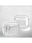 Apple Airpods 3 için Pc + Tpu Anti Damla Şeffaf Asılı Toka Şeffaf Kulaklık Kılıfı (Yurt Dışından) 2