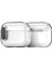 Apple Airpods Pro 2 için Tpu+Pc Asma Kancalı Şeffaf Kulaklık Kılıfı (Yurt Dışından) 2