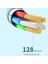 iPhone 13/14/imac Type-C Için 2m Pd 27W Hızlı Şarj Kablosu-Lightning Veri Kablosu Renkli Naylon Örgülü Şarj Kablosu-Mavi (Yurt Dışından) 5