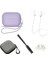 Airpods Pro 2 için 6'Sı 1 Arada Silikon Koruyucu + Anti Kayıp Halat + Saklama Kutusu + Fırça + Saat Bandı Tutucu + El Halatı Kulaklık Kılıfı (Yurt Dışından) 1