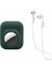 Airpods için Kablosuz 2019 Airpods 2019 2016 +Aırtag 2'Si 1 Arada Silikon Koruyucu Lı Anti Kayıp Halat Halat Kulaklık Kılıfı (Yurt Dışından) 1