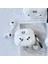 Apple Airpods 3 için Karikatür Ifade Silikon Anti Kayıp Toka İle Anti Damla Kulaklık Kılıfı (Yurt Dışından) 2