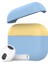 Apple Airpods 3 için Silikon Çift Renkli Tws Koruyucu 2 + 1 Gövde Gök Si Kulaklık Kılıfı (Yurt Dışından) 1
