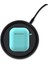 Apple Airpods için Anahtarlıklı Silikon 2019 Cyan Kulaklık Kılıfı (Yurt Dışından) 2